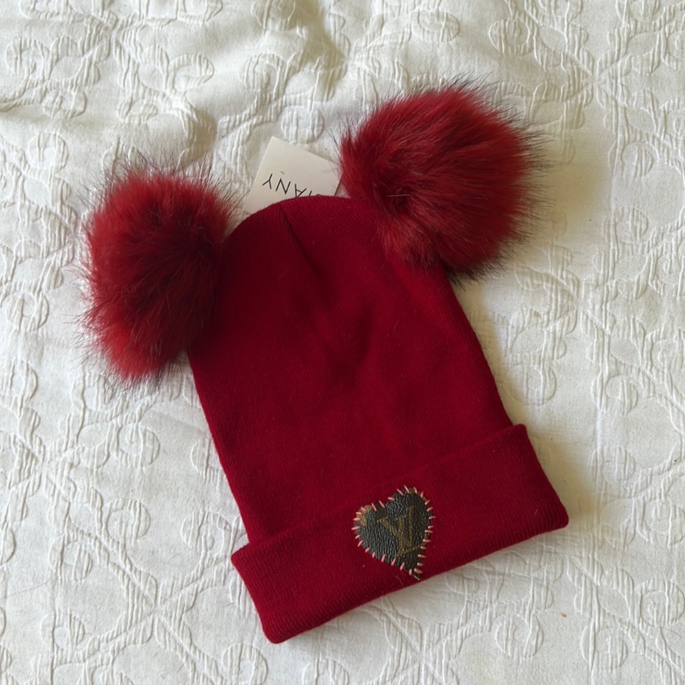 Double Pom Pom  beanie